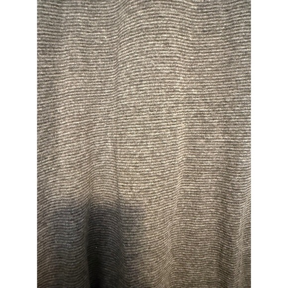 Lur Fashion for Change Gray Striped Zip Up Tunic‎ Top Small - Picture 6 of 6